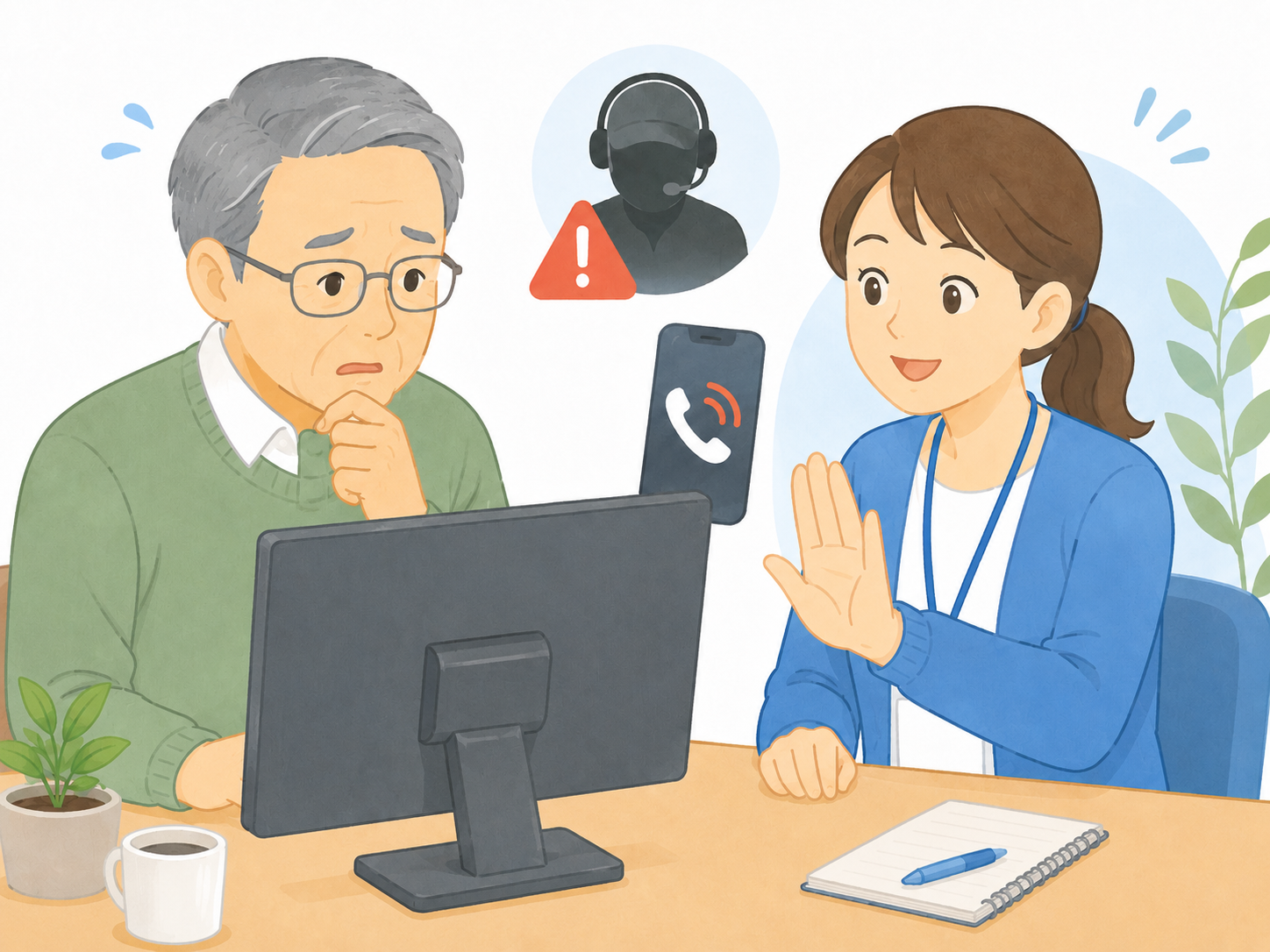 相談してください