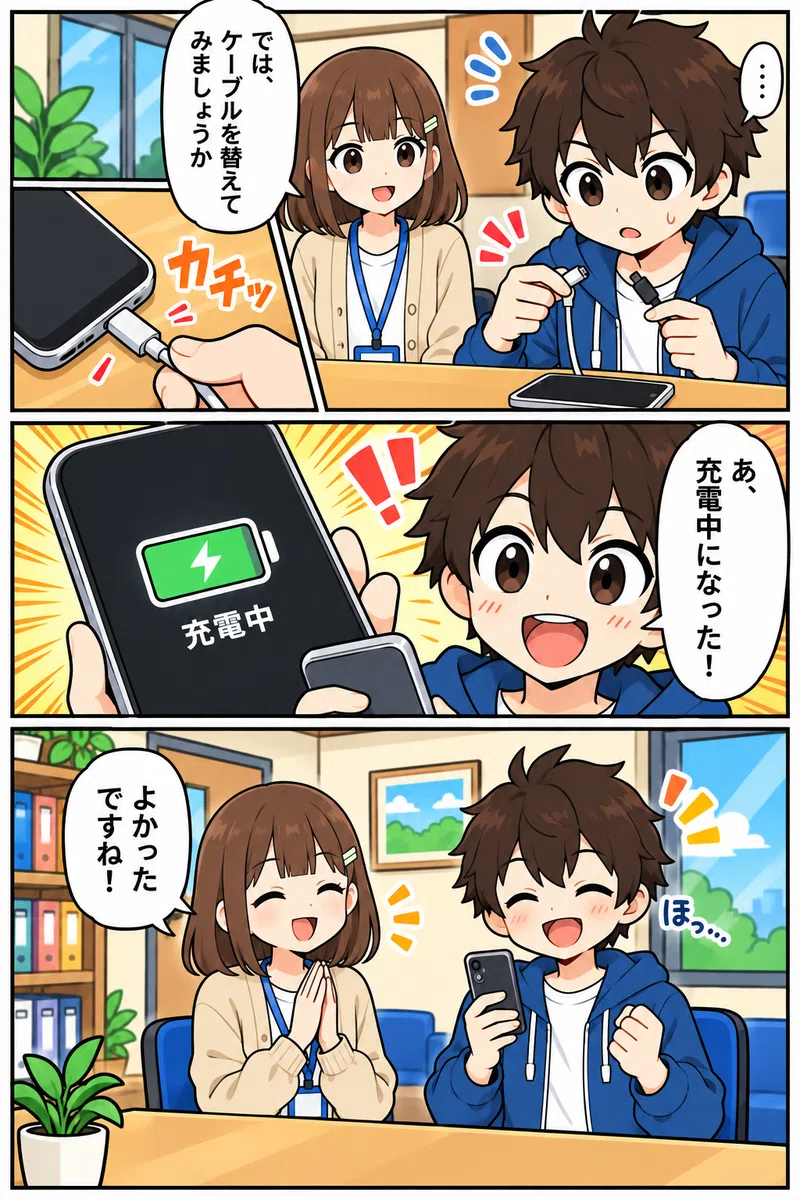 スマホが充電できない5
