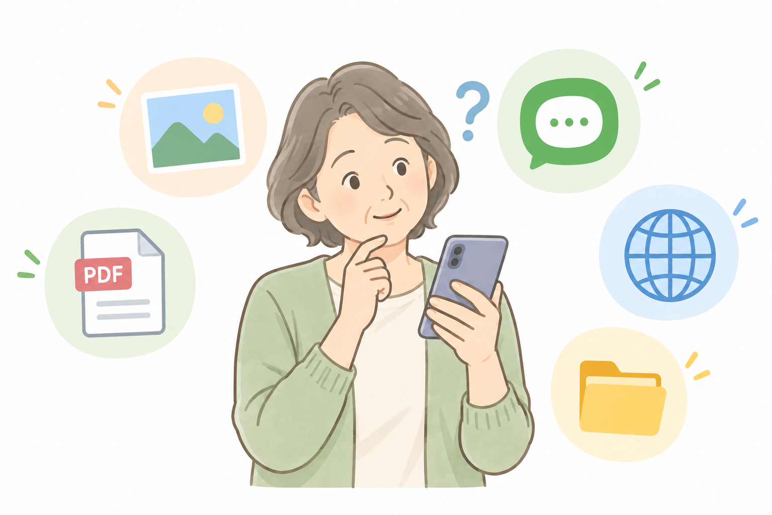ファイルはどこに行ったの？